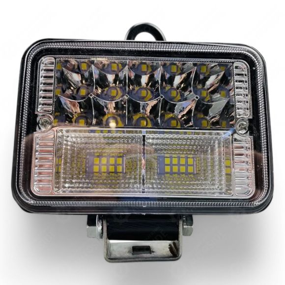 Прямоугольная LED фара 78 Вт. 26 диодов 9-80V (Ближний + Дальний свет)