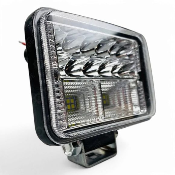 Прямоугольная LED фара 78 Вт. 26 диодов 9-80V (Ближний + Дальний свет)