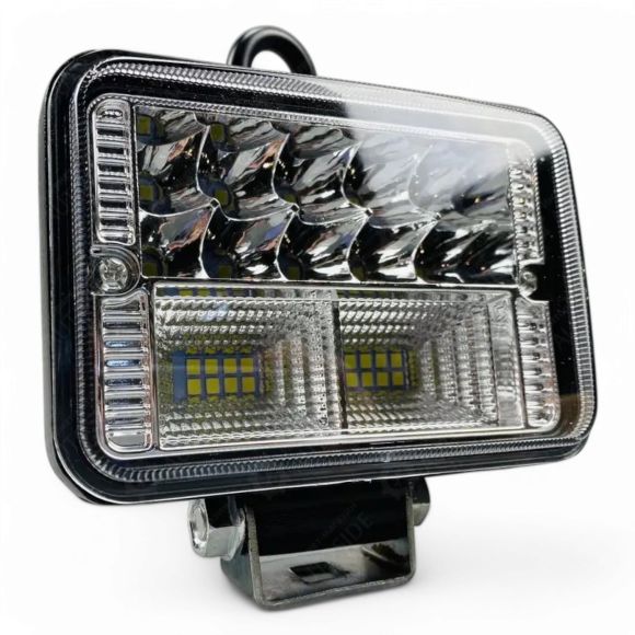 Прямоугольная LED фара 78 Вт. 26 диодов 9-80V (Ближний + Дальний свет)
