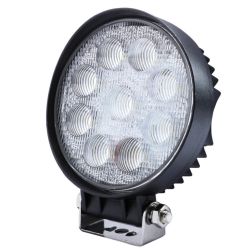 Світлодіодна LED фара AutoSide 5D кругла 27W IP67 12-36V 2700 lms 6000 K