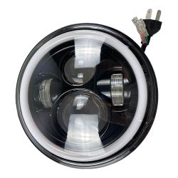 Лед Фара 60W 7" дюймів головного світла (УАЗ, ВаЗ, Богдан, Еталон, Jeep, Harley Davidson)