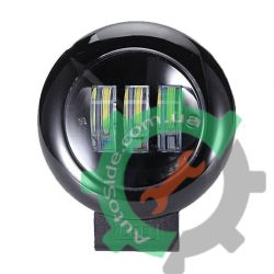 Світлодіодна LED фара AutoSide кругла 30W IP67 12-36V 4000 lms 6000 K