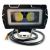 Лед фара 30 Вт. 10-80V с СТГ, 2 led линзы + ДХО (желтый и белый свет)