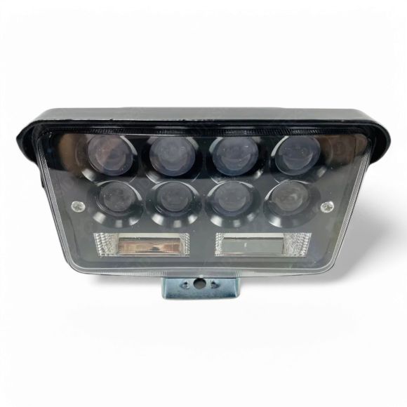 Лед светодиодная фара 66Вт 9-80V (дальний+ближний) IP67, 155х110х55мм