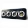 Лед фари на МТЗ-892: комплект з перехідною плитою (4 дюйми) без рамки