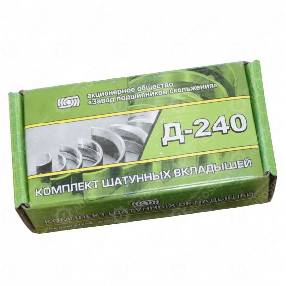 Вкладиші Д-240, Д-50, МТЗ-80, 82 корінні, шатунні ЗМЗ, Росія