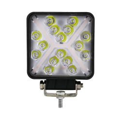 Світлодіодна LED фара AutoSide AS-46/SQ/S-DRL 46 Вт (ДХО) Світлодіодна LED фара AutoSide AS-46/SQ/S-DRL 46 Вт (ДХО)